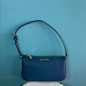 Michael Kors Blue Shoulder Bag